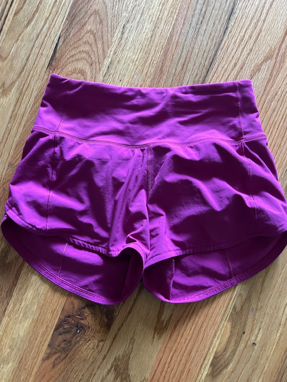 lululemon athletica Plum High-Rise Performance Shorts